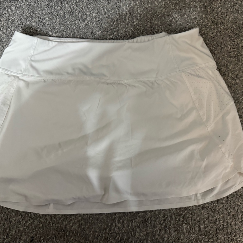 Athleta Run With It Skort in White